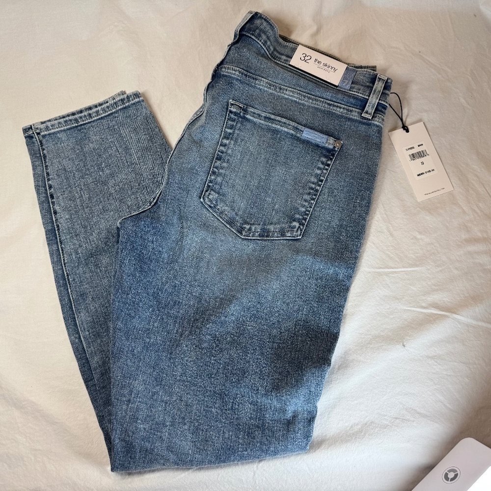 BNWT 7 For All Mankind Skinny Ankle Jeans